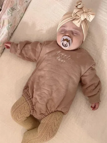 Miniatura 13 de FYBITBO Sudadera de cuello redondo para bebé niña y niño, mameluco de burbujas, camisa de manga larga, traje de San Valentín, ropa de otoño