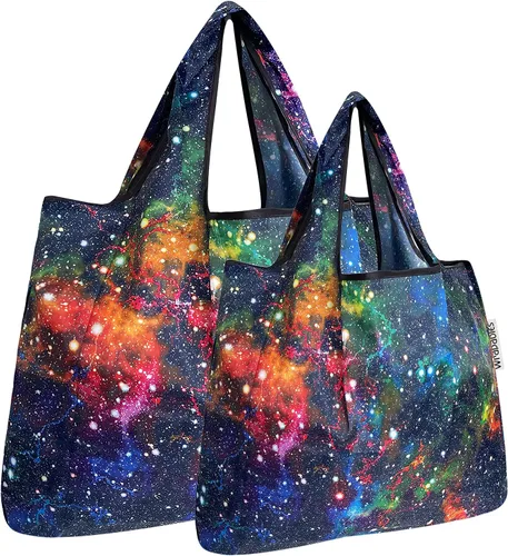 Miniatura 22 de allydrew Large Foldable Tote Nylon Reusable Grocery Bags