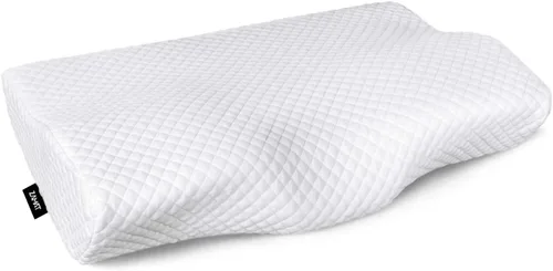 Miniatura 12 de ZAMAT Almohada de Espuma Viscoelástica de Contorno para Alivio del Dolor de Cuello, Almohada Cervical Ergonómica Ajustable para Dormir, Almohada Gris