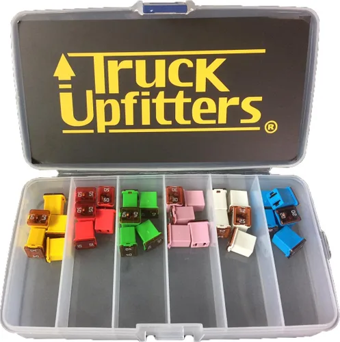 Truck Upfitters - Kit de fusibles estándar y bajos de 30 piezas para automóviles Ford, Chevy/GM, Nissan, Toyota Pickup y vehículos utilitarios