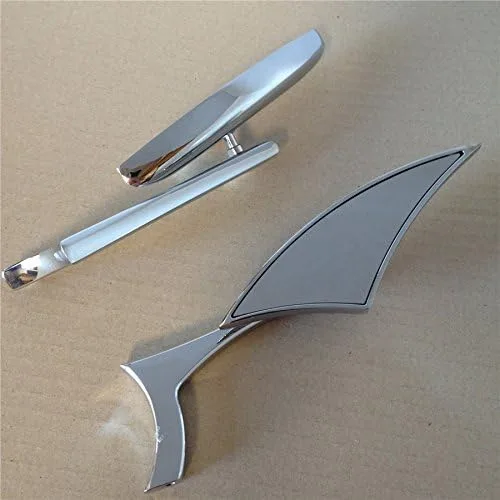 Miniatura 3 de cromado Spear Blade Mini Espejos Fit para Suzuki Savage Intruder Volusia Boulevard