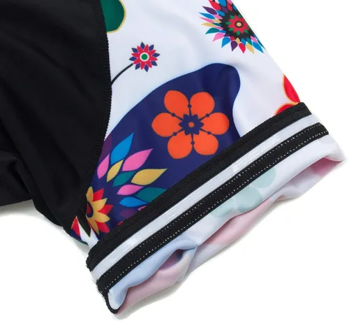 Miniatura 7 de PSPORT Conjunto de ropa de ciclismo para mujer, manga corta, ropa de bicicleta de montaña transpirable