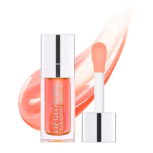 Miniatura 12 de Aceite hidratante para labios, brillo labial hidratante, aceite de labios voluminoso, brillo no pegajoso de larga duración, tinte de aceite