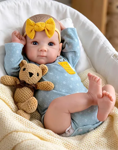 Miniatura 11 de Aori Muñecas realistas de bebé Reborn – Muñeca de bebé realista de 20 pulgadas, muñeca recién nacida de la vida real, viene con caja de regalo