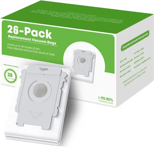 Miniatura 8 de VBN Paquete de 20 bolsas de repuesto para aspiradora Roomba, compatibles con iRobot Roomba 104 105 405 504 505 705 Combo 10 Max, i7+ i3+ i4+ i6+ i8+