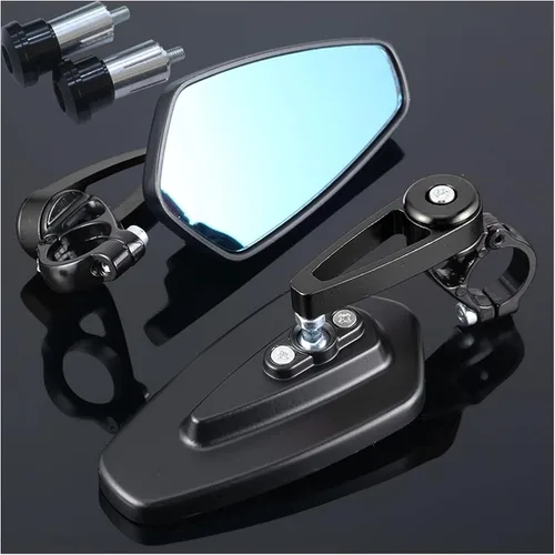Miniatura 9 de Accesorios Espejo universal para motocicleta Suzuki SV600 SV1000 GSXS1000 GSXS1000 GSXS750 GSXS150 Gixxer GSXR1000 GSXR750 GSXR600 GSXR400 Katana Oro