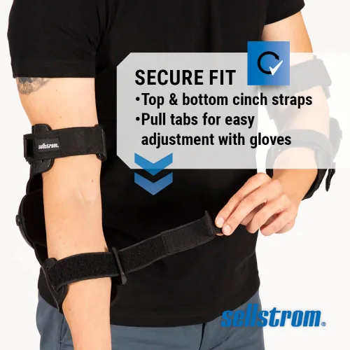 Miniatura 3 de Sellstrom ArmorPro - Coderas tácticas – Protección profesional para codos y brazos para soldadura, molienda – para hombres y mujeres