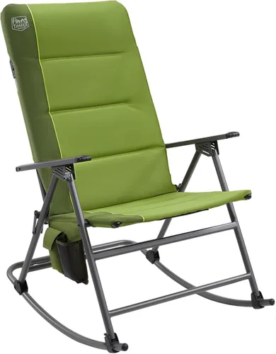 Miniatura 12 de TIMBER RIDGE Silla de columpio plegable extra grande para acampar, silla de columpio acolchada para exteriores con respaldo alto, silla portátil