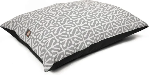 Miniatura 20 de Majestic Pet Cama rectangular para perros tamaño mediano, lavable, cama antideslizante y cómoda para mascotas, cama para jaula para perros, almohada