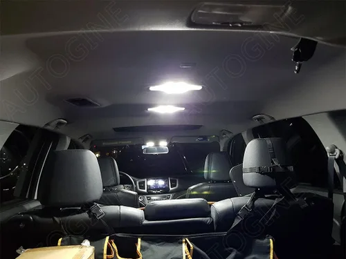 Miniatura 5 de AUTOGINE Paquete de luces LED blancas para interiores Ford Explorer 2002, 2003, 2004, 2005, 2006, 2007, 2008, 2009, 2010, súper brillante, 6000K