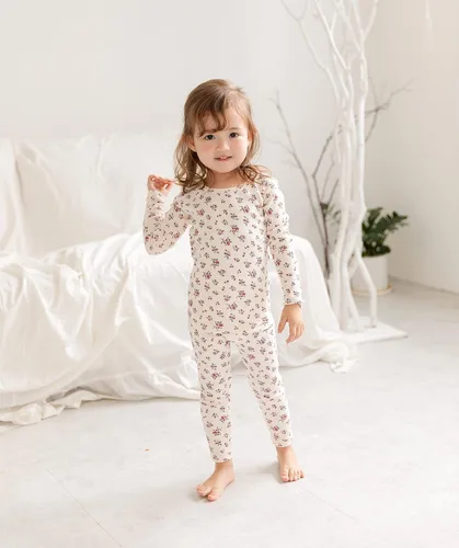 Miniatura 205 de AVAUMA Conjunto de pijama de algodón para bebés y niñas de 6 meses a 7 años