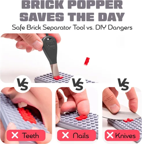 Miniatura 6 de Brick Popper - El separador de ladrillos más rápido del mundo - Removedor eficiente para niños y adultos - A partir de 6 años