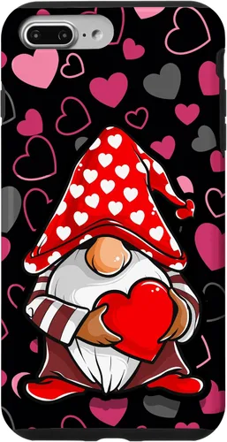 Miniatura 12 de Cute Gnome Valentine Heart Pattern Cozy Love Design Case for iPhone 17
