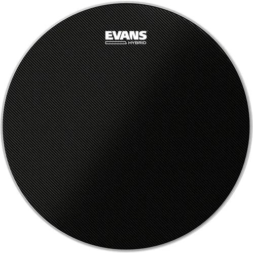 Miniatura 4 de Evans Hybrid Drumhead - Cabezal de Tambor Redoblante de Marcha Híbrido - Para Sensibilidad, Rango Dinámico - Mejora la Proyección, Durabilidad