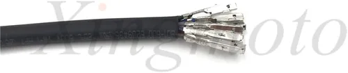Miniatura 4 de NBX- Kit completo de cables para manillar de acero inoxidable de 35,5 a 16.0 in para Harley 14-17 Touring
