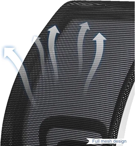 Miniatura 3 de Ergonomic Office Chair with Back Support, Extended Armrest Design Comfy Desk Chairs with Thickened Cushion and Stable Chassis, Comfortable Fit to