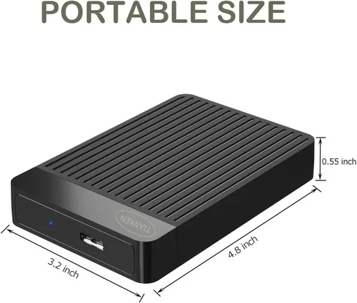 Miniatura 8 de Disco duro externo portátil ultra delgado de 250 GB, 2.5 pulgadas, USB 3.0, almacenamiento HDD para Mac, PC, portátil, PS4, Xbox one