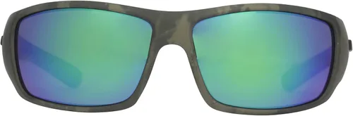 Miniatura 2 de HUK Gafas de sol, lentes polarizadas con marcos de rendimiento, gafas de sol para pesca, deportes y exteriores (punta de lanza) Espejo