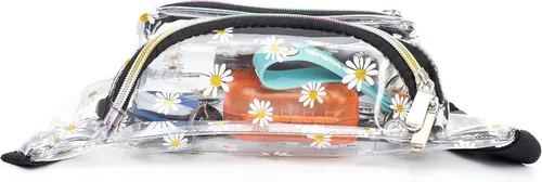 Miniatura 5 de Riñonera holográfica Rave de los años 80 y 90 con estrellas brillantes, accesorios de moda para niñas, cintura y cinturón para la fiesta, festivales