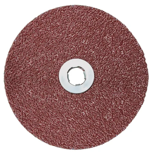 Miniatura 10 de Cubitron II 27765 Disco de Fibra de 3M 982C, 4" x 5/8" 80 + (25 unidades), Marrón, 25
