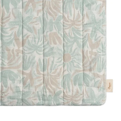 Miniatura 6 de Funda para cambiador Crane Baby, 100% exterior de sarga de algodón, temática de vida en la playa, 40.6 cm x 81.3 cm, fundas ajustadas