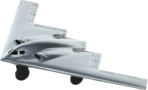 Miniatura 3 de B-2 Stealth Bomber (Plata) con pista conectable