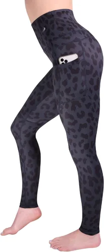 Miniatura 25 de CompressionZ - Leggings de compresión de cintura alta para mujer, para hacer yoga, correr, ir al gimnasio, fitness y entrenar a diario, pantalones