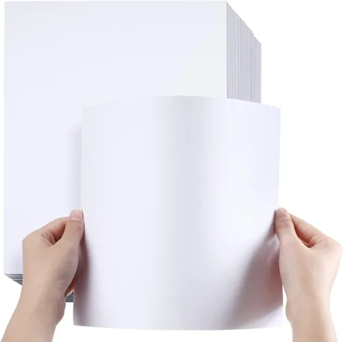 Miniatura 8 de Fainne 200 hojas de 8.5 x 11 pulgadas, cartulina, papel grueso, peso pesado, papel de impresora de cartas, 250 GSM, cubierta de 92 libras, texto
