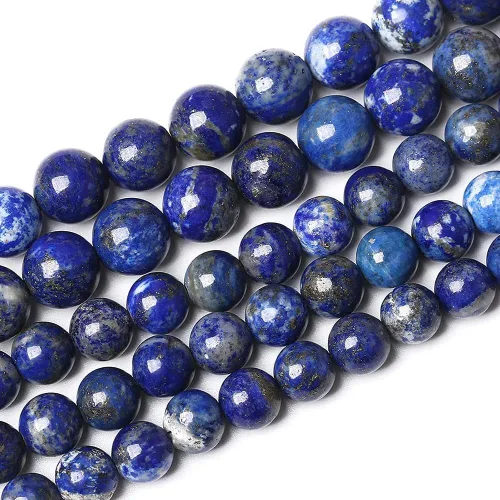 Miniatura 12 de Zenkeeper 108 cuentas de aventurina azul para hacer joyas de 0.315 pulgadas (0.315 in), piedras preciosas de aventurina azul sueltas