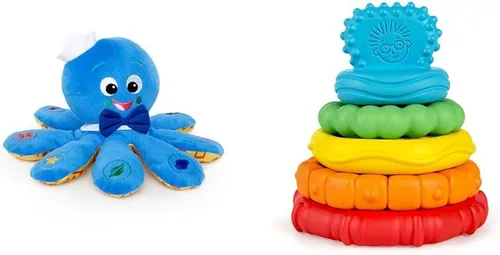 Miniatura 22 de Baby Einstein Ocean Explorers Neptune's Busy Bubbles - Juguete de actividad sensorial con luces interactivas y música, a partir de 3 meses Burbujas