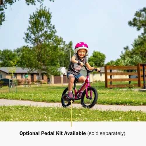 Miniatura 7 de Strider 14x - Bicicleta de equilibrio para niños de 3 a 7 años - Incluye agarres personalizados, asiento acolchado, reposapiés de rendimiento