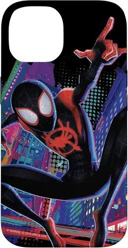Miniatura 4 de Funda para iPhone 13 Pro Max Marvel Spider-Man Into the Spider-Verse Miles Morales City