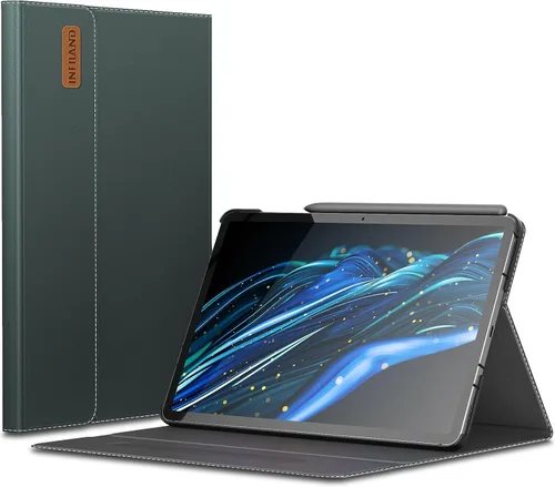 Miniatura 10 de INFILAND Funda para Samsung Galaxy Tab S10 Lite/10 FE/ S9 FE 5G de 10.9 pulgadas/Tab S9 de 11 pulgadas, Cubierta Ultra Delgada Multi-Ángulo