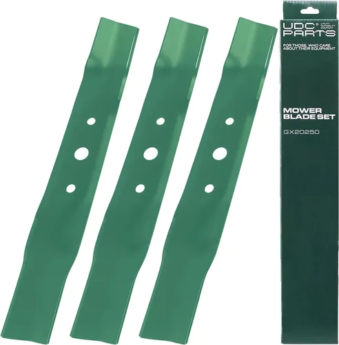 Miniatura 41 de UDC Parts GY20852 Hojas de corte de 48 pulgadas para John Deere D140 E140 S140 Z355E GX21784 GX21786 S170 E170 LA130 LA145 D160 S160 E160 E150 D155