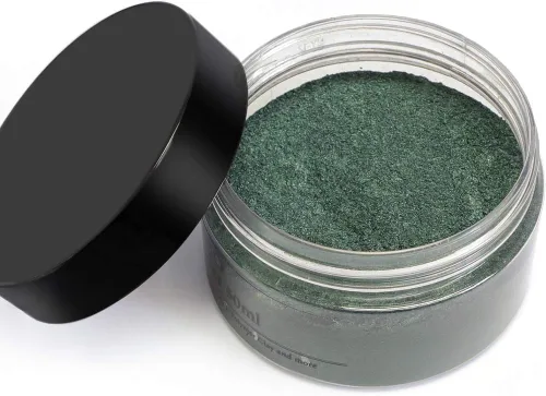 Miniatura 8 de Polvo de mica verde para resina epoxi, 1.7 oz/50 g, pigmento en polvo para colorante de jabón, tinte de bomba de baño, grado cosmético para brillo