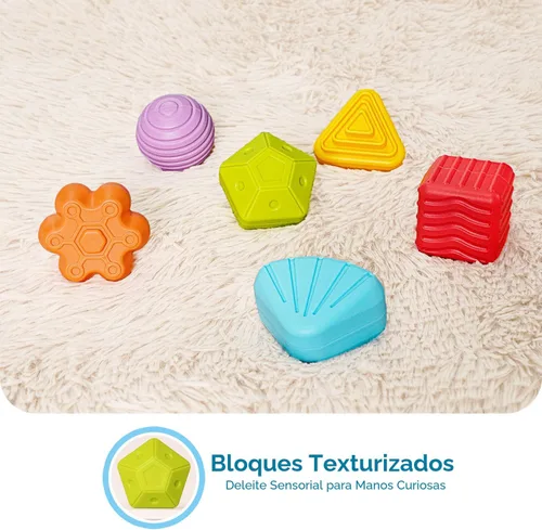 Miniatura 6 de LiKee Juguetes Montessori para niños de 1 año y más, clasificador de formas,10 bloques para el desarrollo sensorial y las habilidad motoras finas