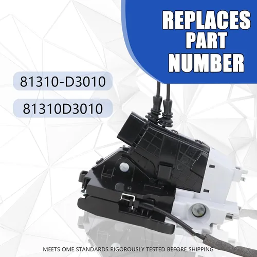 Miniatura 4 de Actuador de cerradura de puerta delantero izquierdo lado del conductor compatible con Hyundai Tucson 2016-2020 reemplazo de pestillo de puerta