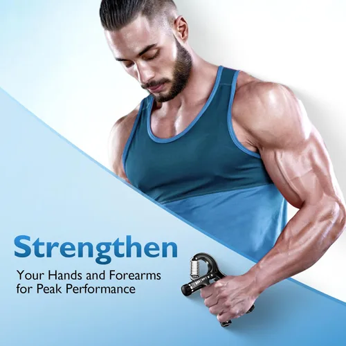 Miniatura 4 de FitBeast Grip Strengthener Forearm Strengthener, Adjustable Hand Grip Strengthener for Strength Training & Rehabilitation, 10-132 lbs Resistance