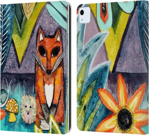 Miniatura 11 de Head Case Designs Wyanne - Funda de piel con licencia oficial de Wyanne Blue Watercolour Bear Animals 2, compatible con Apple iPad 10.2