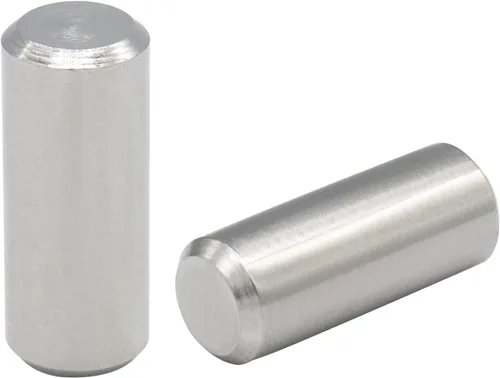 Miniatura 4 de 50 clavijas de 0.118 in de diámetro x 0.236 in de longitud 304 de acero inoxidable 304 clavijas de soporte de barra de metal elementos usados