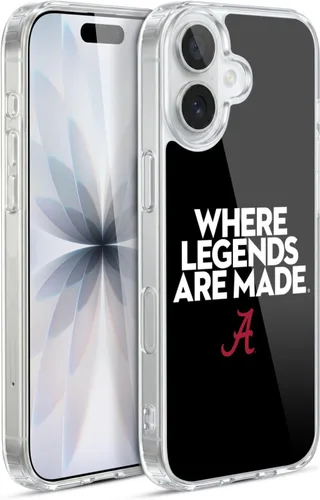 Miniatura 407 de Head Case Designs Funda de gel suave con licencia oficial de la Universidad de Alabama UA Collage compatible con Apple iPhone 13 Pro Max