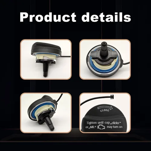 Miniatura 3 de Tapa de gasolina, tapa de depósito de combustible compatible con Mini Cooper y BMW 325i 328i 330i 525i 528i 530i 535i X1 X2 X3 X4 X5 X6 128i 135i