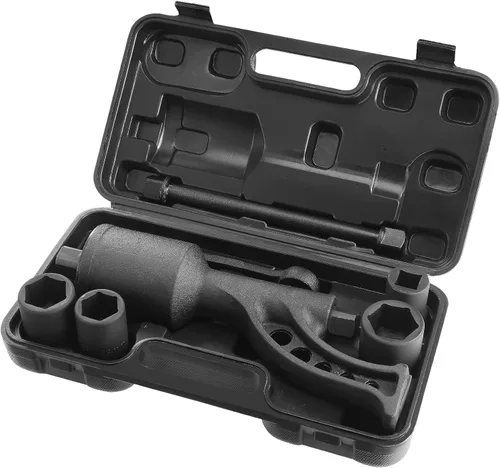 Miniatura 12 de VEVOR Multiplicador de Par, Juego de Llaves Multiplicadoras de Par de Servicio Pesado, Llave para Tuercas de Rueda con Impulsor de 1 Pulgada