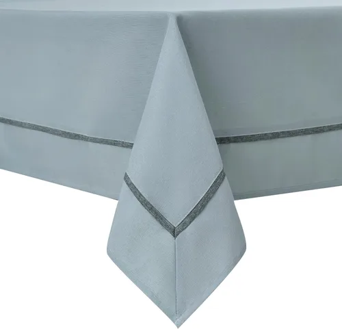 Miniatura 14 de EHouseHome Mantel de tela resistente con encaje blanco, impermeable, sin arrugas, resistente a las manchas, a prueba de aceite, para comedor