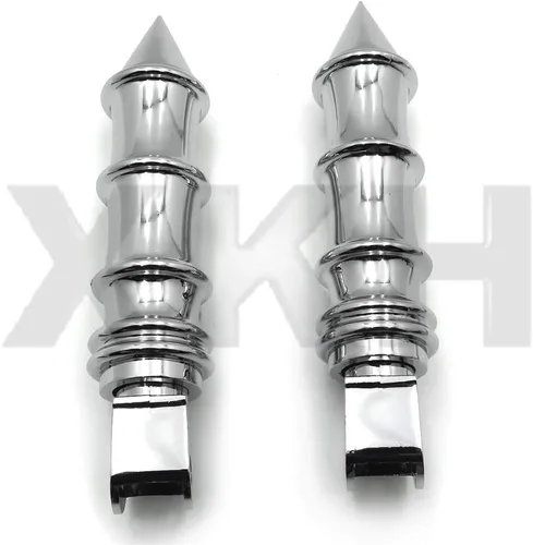 Miniatura 2 de Estriberas de bambú XKH compatibles con Stateline Shadow VLX VTX1300C VTX1800C VTX1800F [B07NSC1J6T]