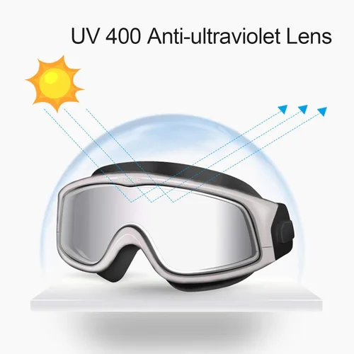 Miniatura 2 de Myopia - Gafas de natación antivaho sin fugas, marco grande, protección UV 100%