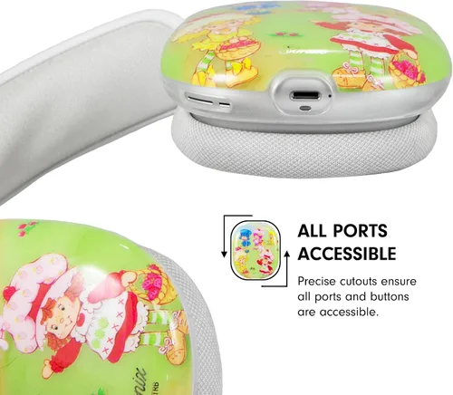 Miniatura 6 de Sonix Funda protectora para auriculares AirPods Max - Elegante cubierta dura de TPU para auriculares Strawberry Shortcake Berry Besties Rainbow