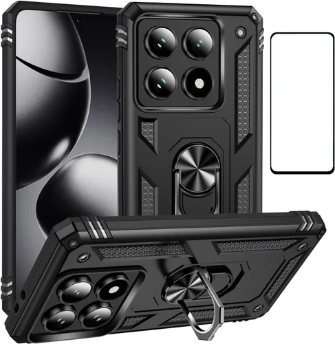 Miniatura 14 de Funda para Xiaomi redmi Note 12 Pro Plus 5G con protector de pantalla, soporte delgado protección militar a prueba de golpes Armor Defender Funda