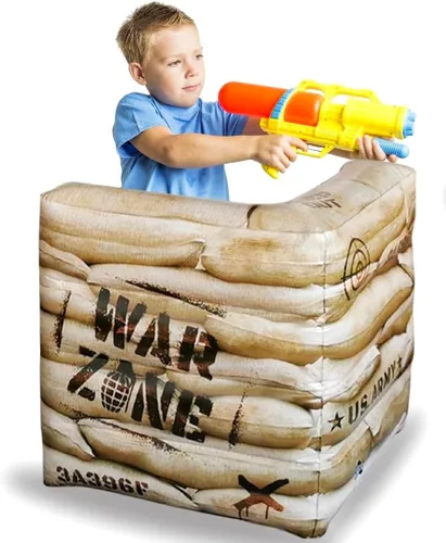 Combat Battlefield compatible con etiqueta láser, pistola de agua, pistola de dardos, perfecto para actividades de cumpleaños de niños y niñas