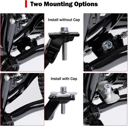 Miniatura 4 de Cyfie Soporte para bicicleta, soporte central para bicicleta de adulto de 22, 24, 26 pulgadas, soporte ajustable universal para bicicleta de montaña